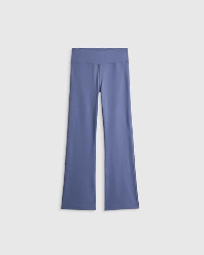 Storm Blue Girls Ultra-Form High Rise Flare Pant