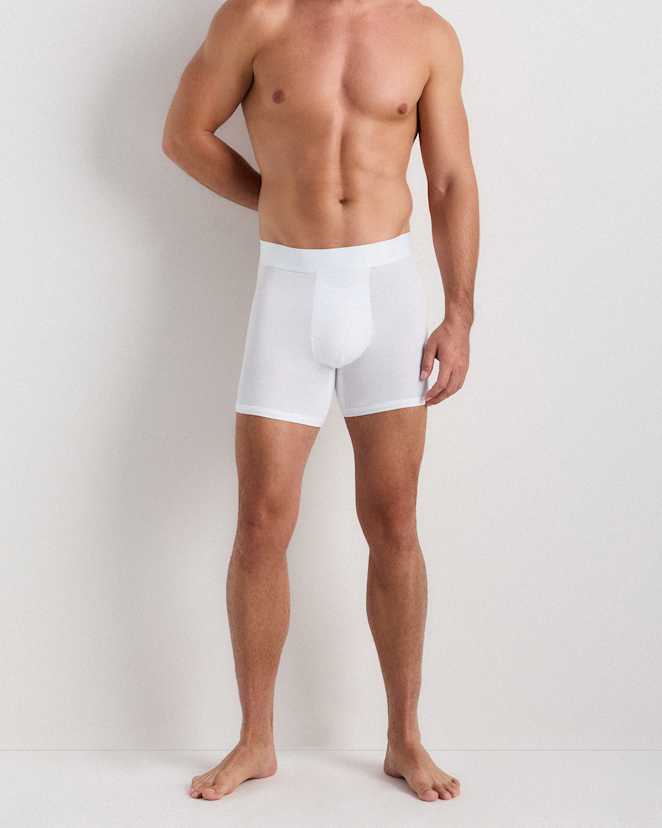 Classic White Micromodal 4" Trunk (3-pack)