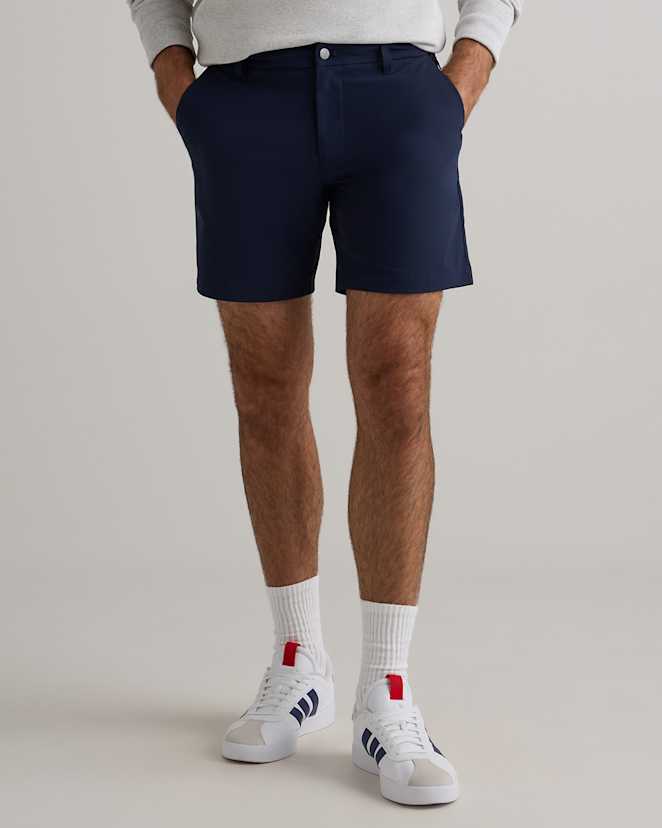 Deep Navy Men's Ultimate Commuter Shorts - 7"