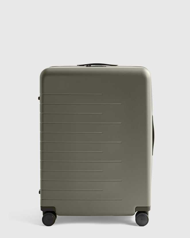 Olive Medium Check-In Suitcase