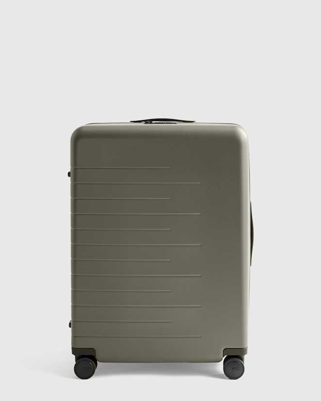 Olive Medium Check-In Suitcase