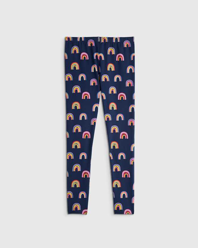 Multi Rainbows Organic Cotton Leggings