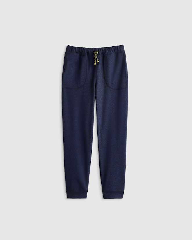 Heather Navy Flowknit Performance Joggers