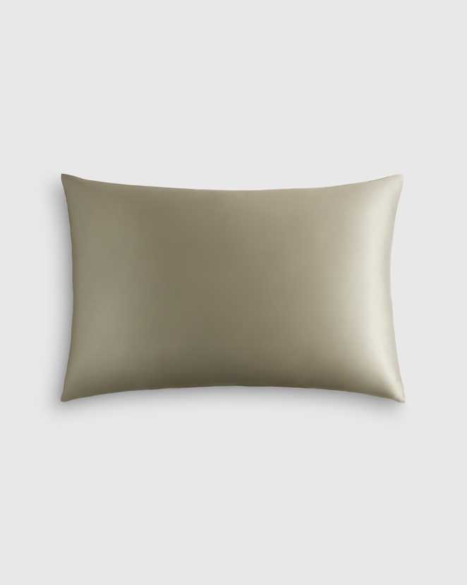 Dried Sage 100% Mulberry Silk Pillowcase