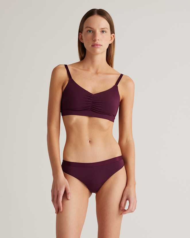 Syrah Micromodal Ruched Bralette (2-pack)