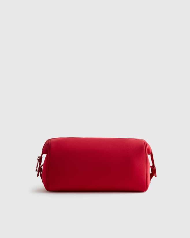 Ruby Red All-Day Neoprene Toiletry Bag