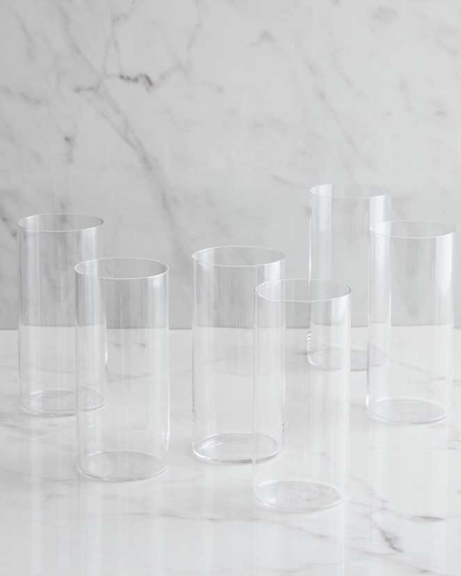 No Color Everyday Glass Tall Tumbler, Set of 6