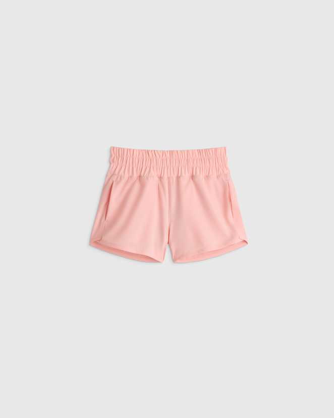 Coral Pink Active Run Short