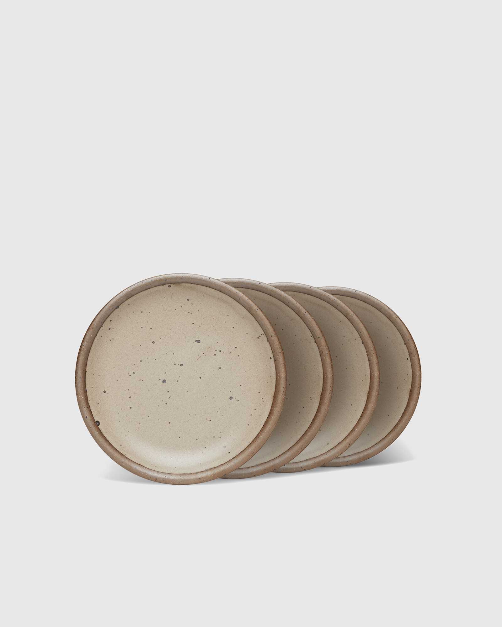 morel Cake Plate (Set of 4) by East Fork