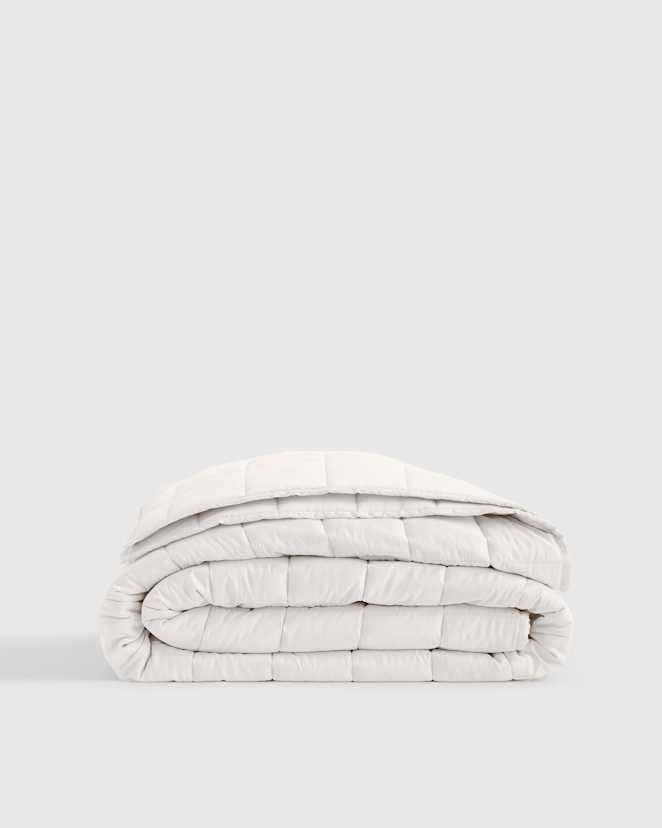 White Bamboo Box Quilt