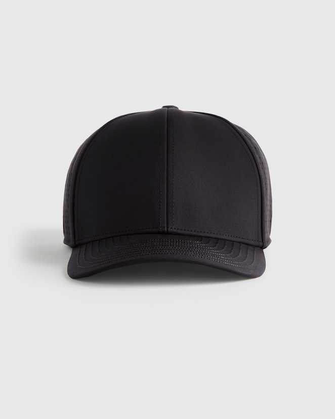 Black Water Repellent Performance Classic Hat