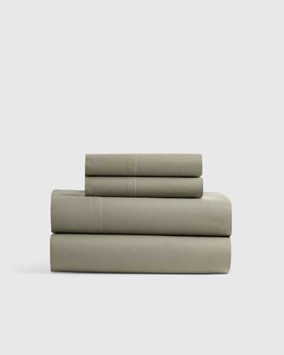 Organic Crisp Percale Sheet Set