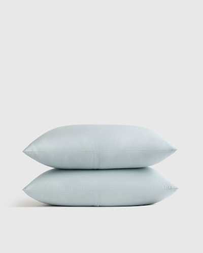 Organic Crisp Percale Sham Set