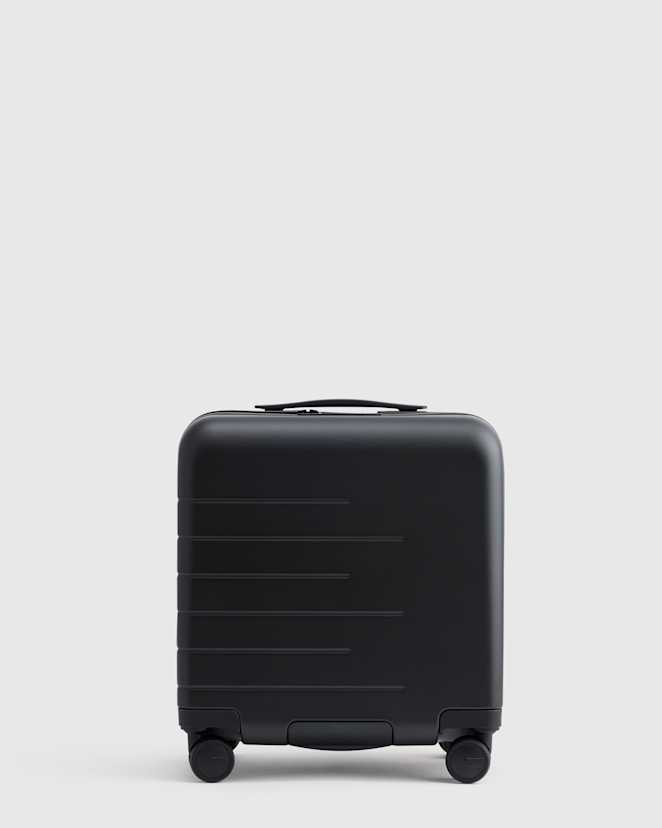 Black Compact Carry-On Suitcase