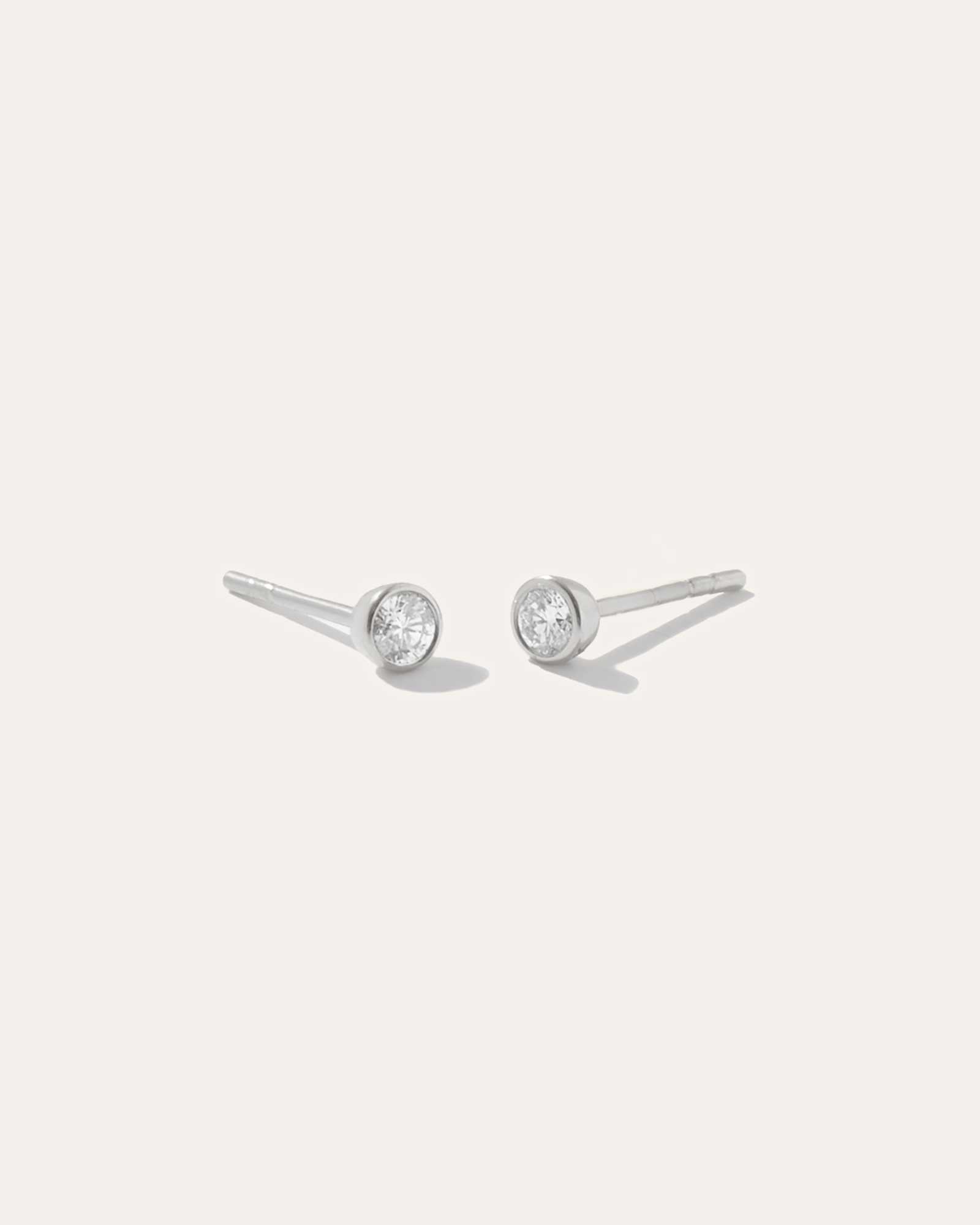 mini bezel studs wg