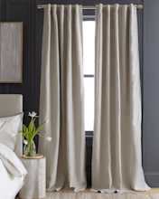 Curtains EuropeanLinenBlackout Cream 518