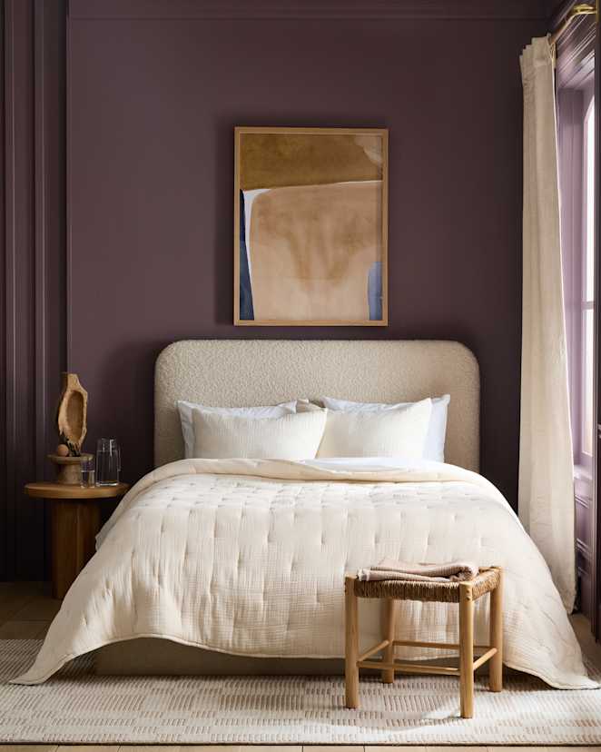 Undyed Organic Airy Gauze Dream Quilt Set