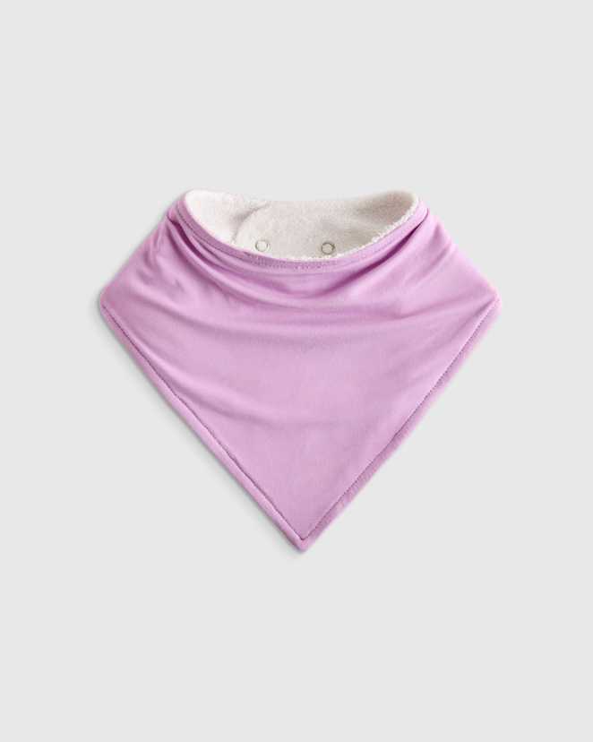 Bright Orchid Baby Bamboo Bib
