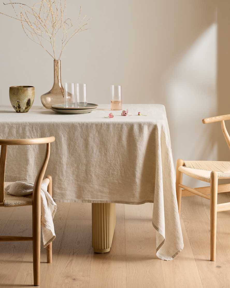 Flax European Linen Tablecloth