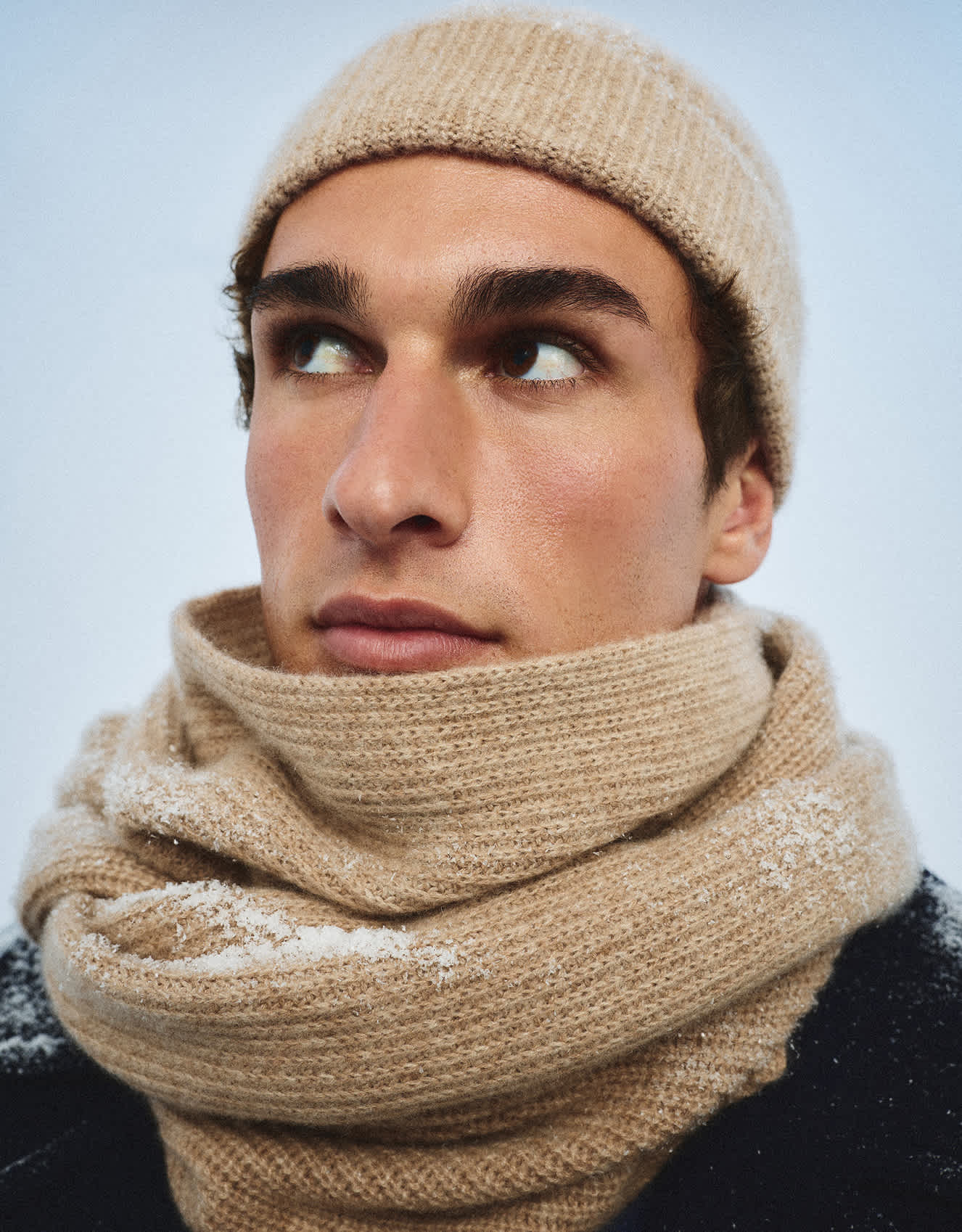 Oatmeal Mongolian Cashmere Scarf