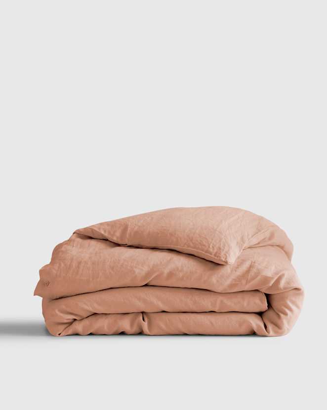 Desert Sunset European Linen Duvet Cover