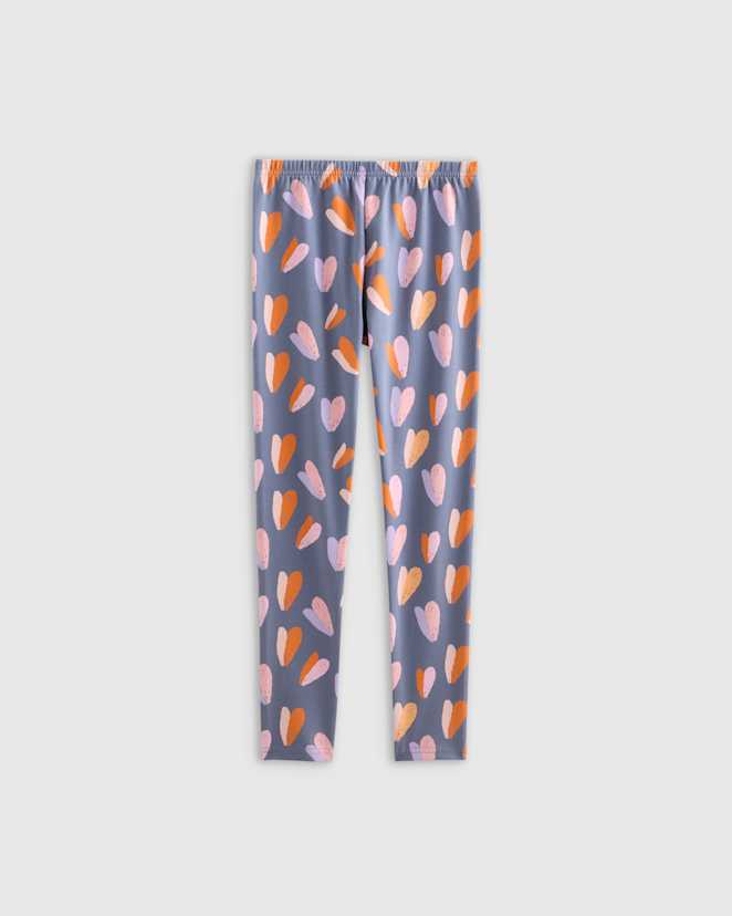 Multi Hearts Organic Cotton Leggings