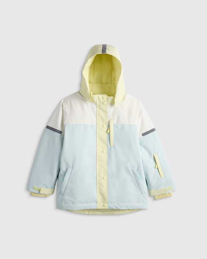 Powder Blue Colorblock All-Weather Adventure Jacket