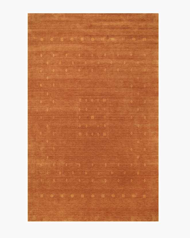 Amber Dakota Hand-Loomed Wool Rug