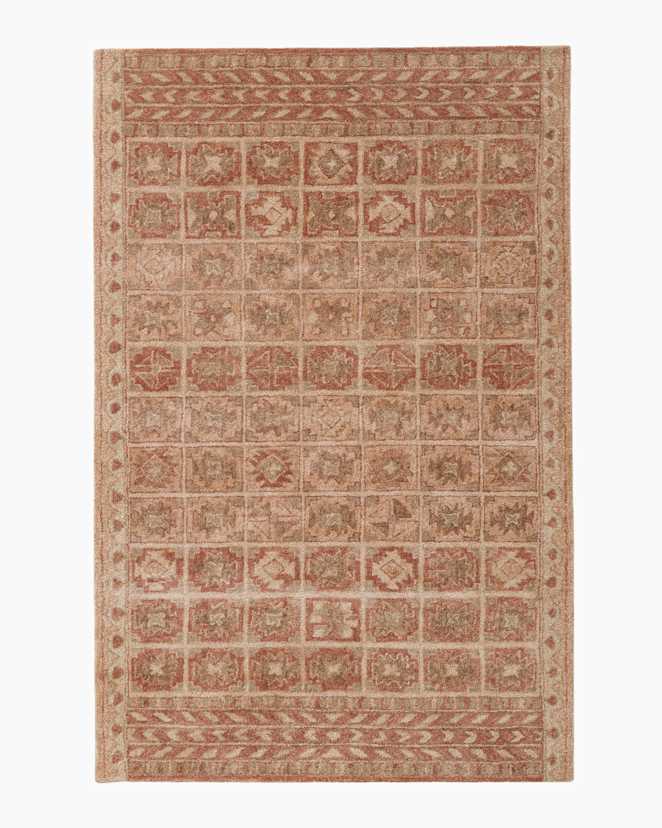 Rust Cambria Wool Rug