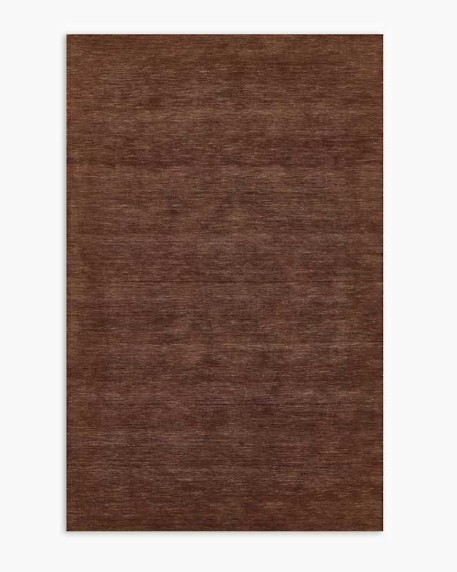Rust Wells Hand-Loomed Wool Rug