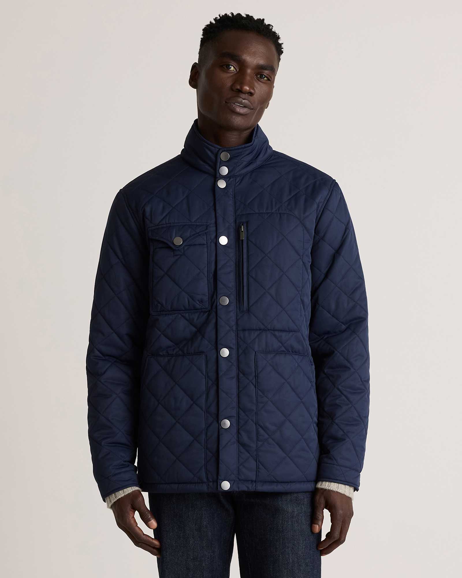 Admiral Featherless Quilted Utility Jacket