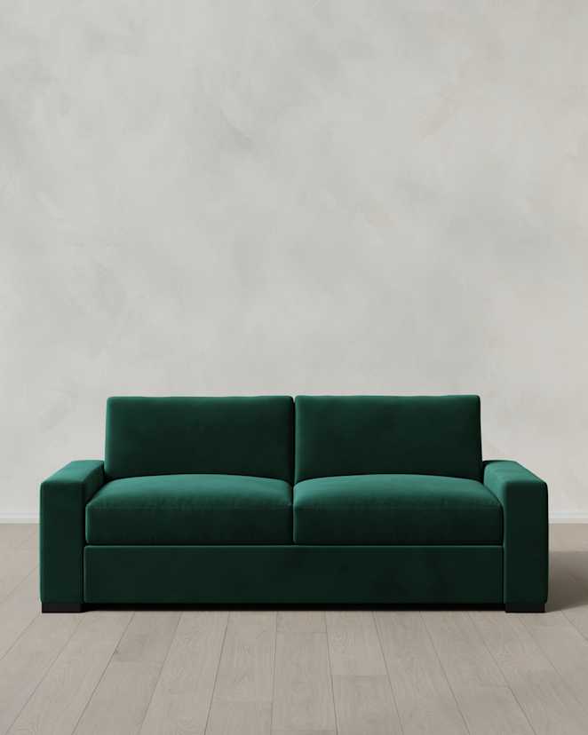 Spruce Stillman Sleeper Sofa in Performance Velvet