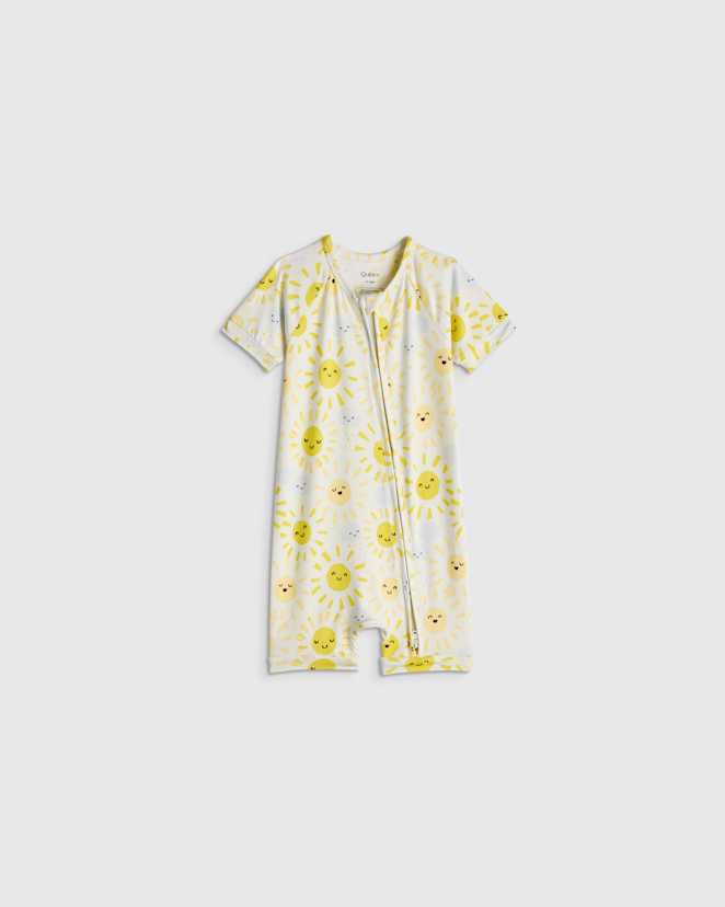 Sunshine Bamboo Shortie Onesie Pajama