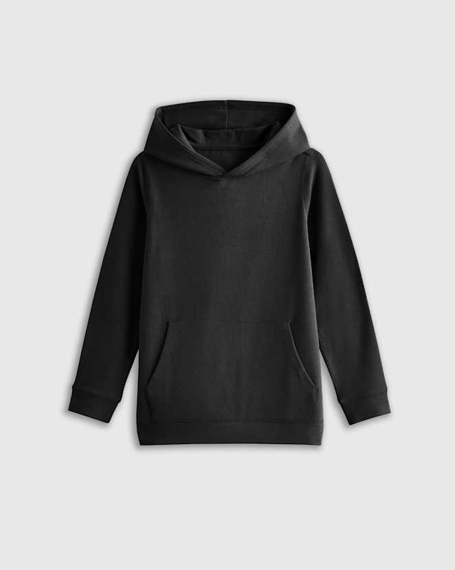 Black SuperSoft Fleece Pullover Hoodie