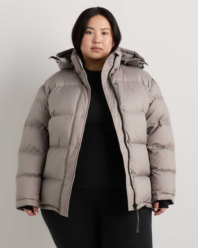 Morel Grey Responsible Down Puffer Jacket