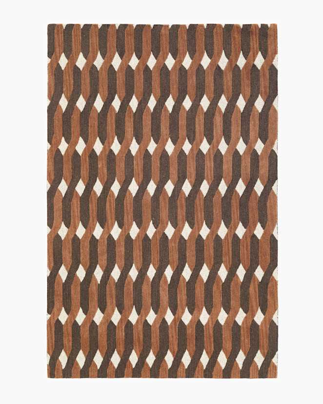 Rust Arte Wool Rug