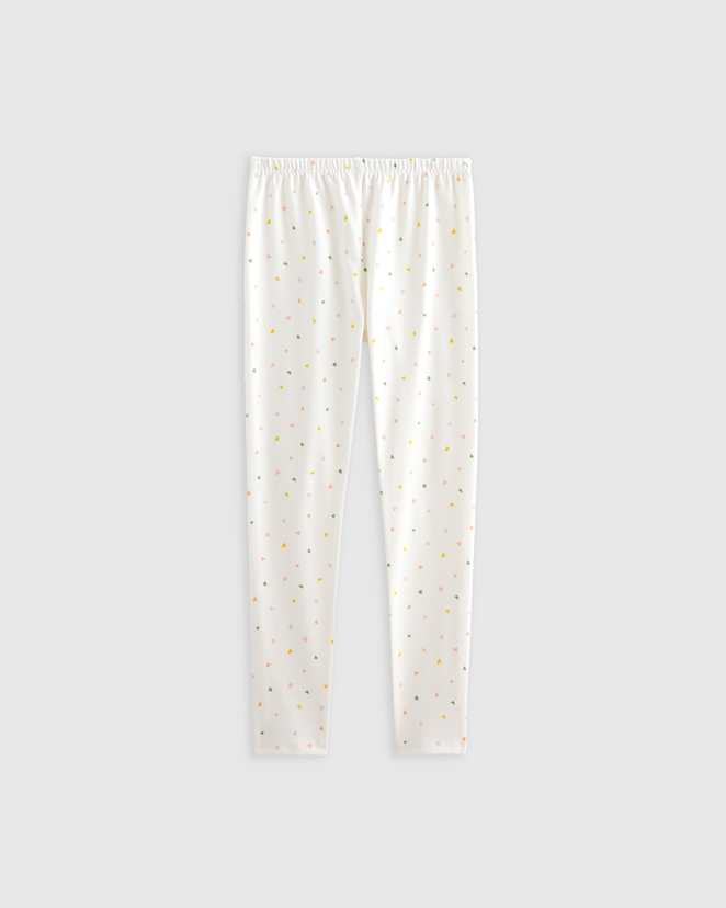 Mini Hearts Organic Cotton Leggings