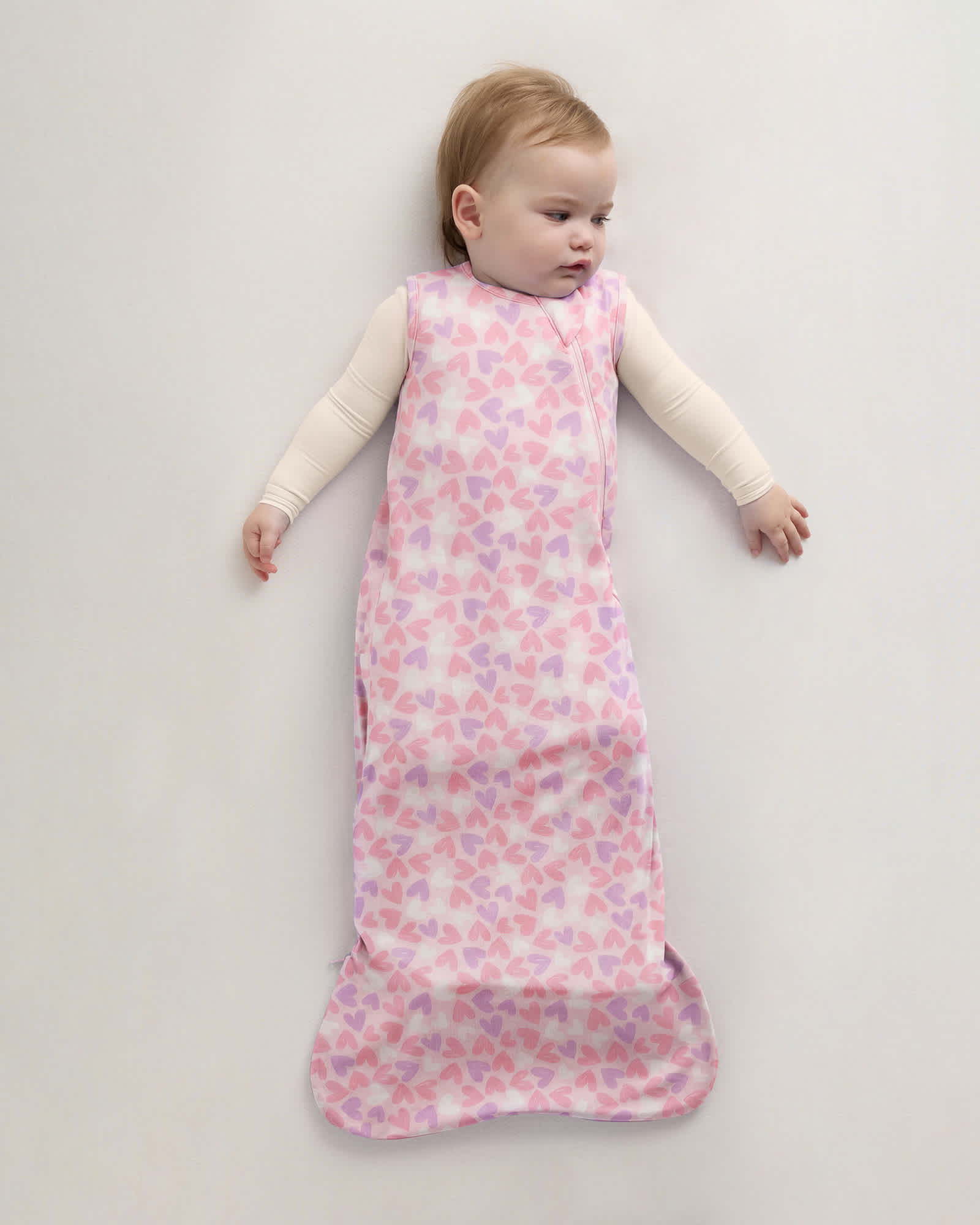 lavender-hearts Bamboo Sleep Bag 1.0 TOG