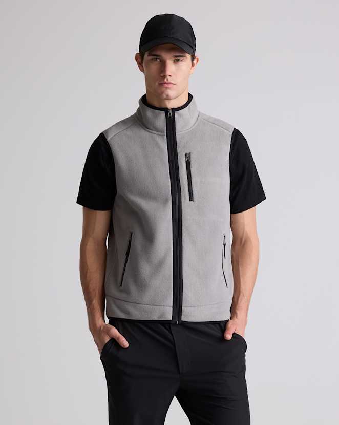Gravel Polar Fleece Full-Zip Vest