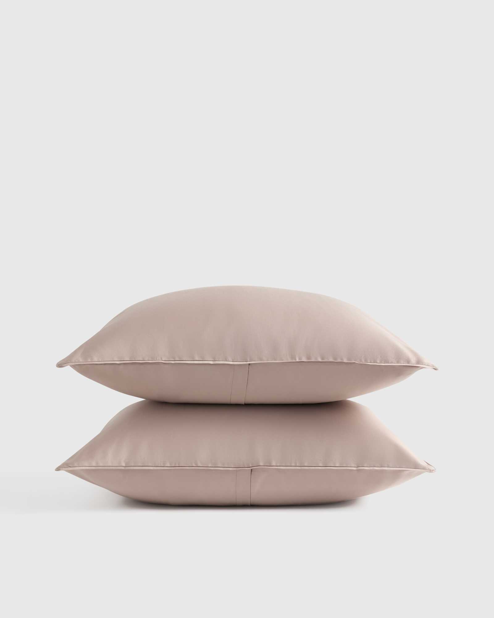 Stone Organic Cotton Sateen Sham Set