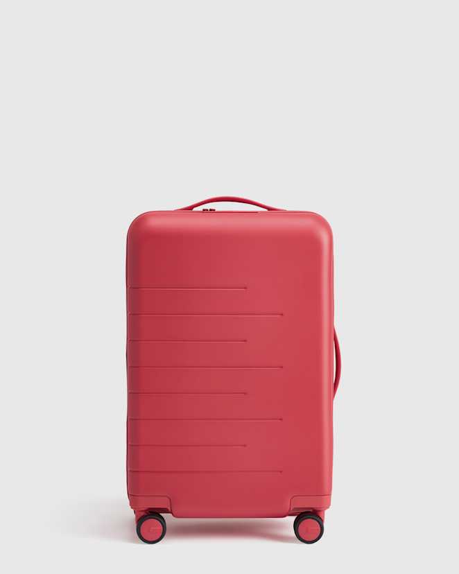 Venetian Red Expandable Small Carry-On Suitcase