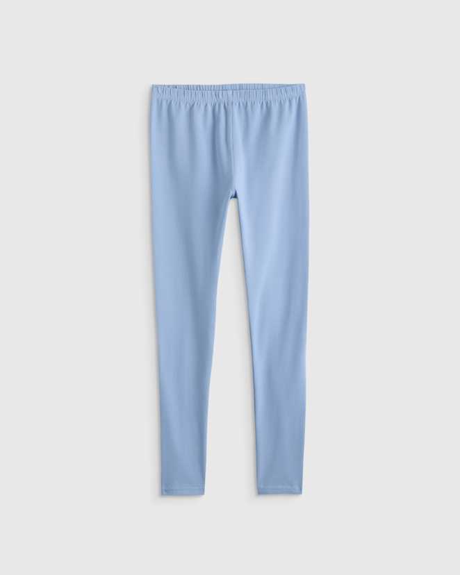 Eternal Blue Organic Cotton Leggings