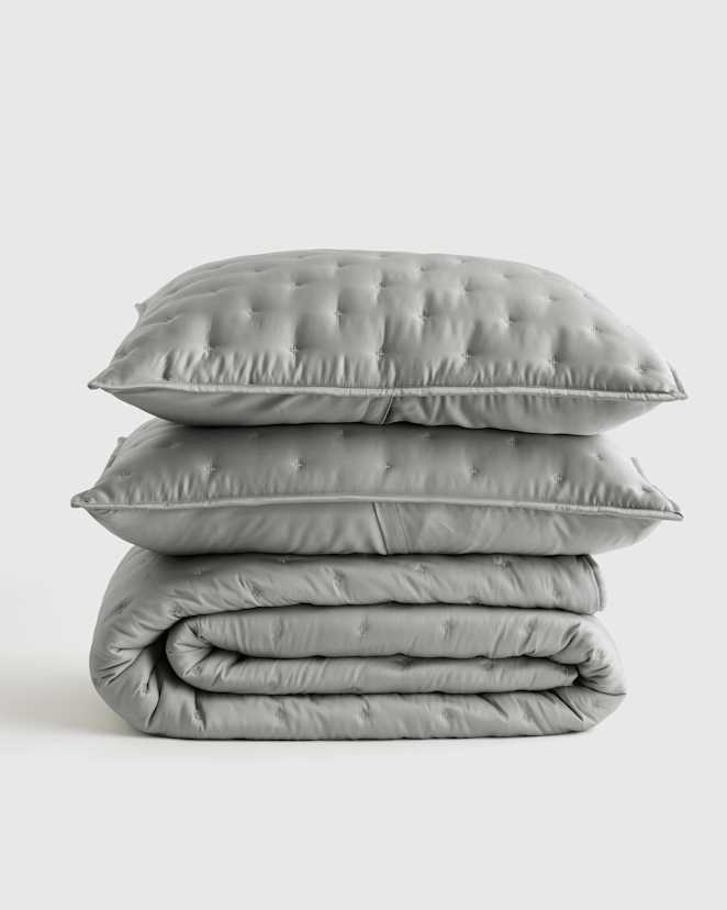 Eucalyptus Bamboo Dream Quilt Set