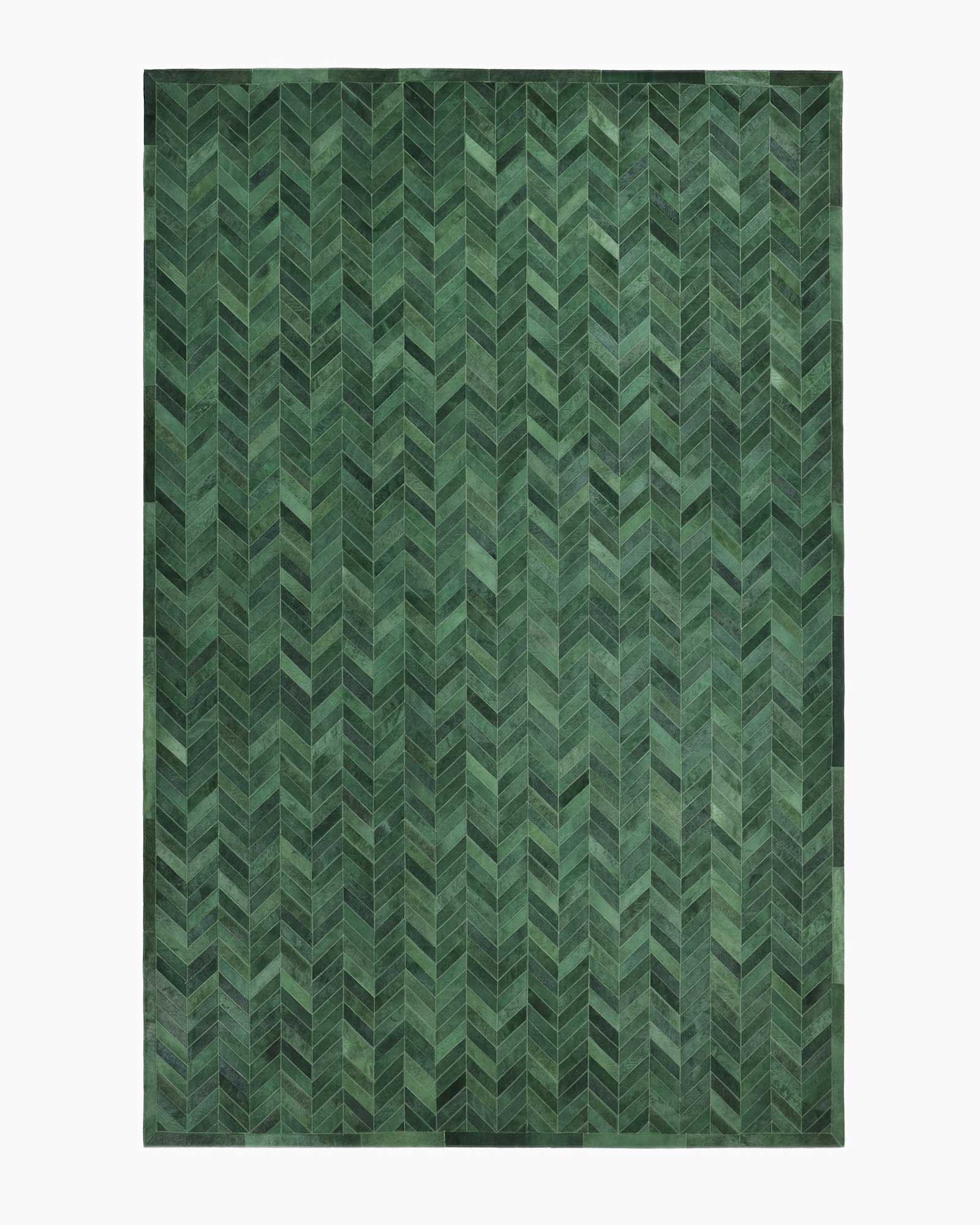 Green Jones Hide Rug