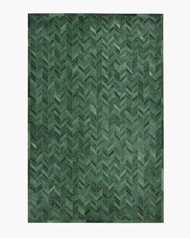 Green Jones Hide Rug