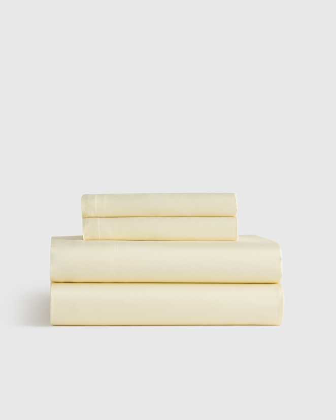 Butter Yellow Bamboo Sheet Set