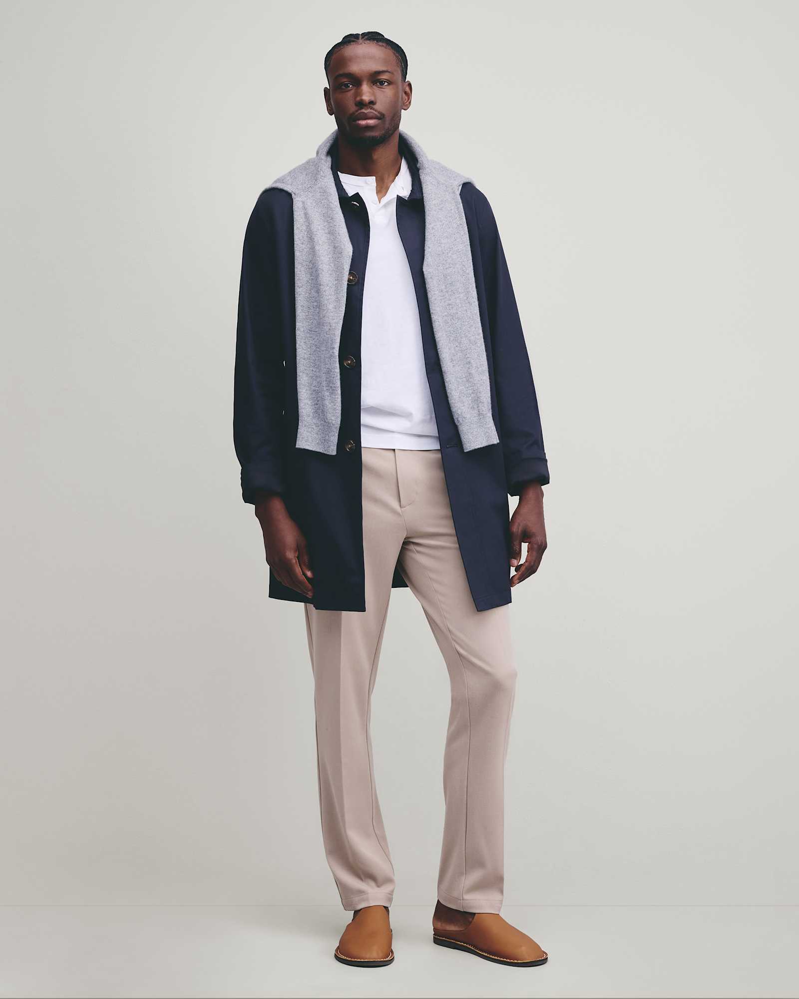sand-dune Ultra-Stretch 24/7 Smart Chinos - Athletic Tapered