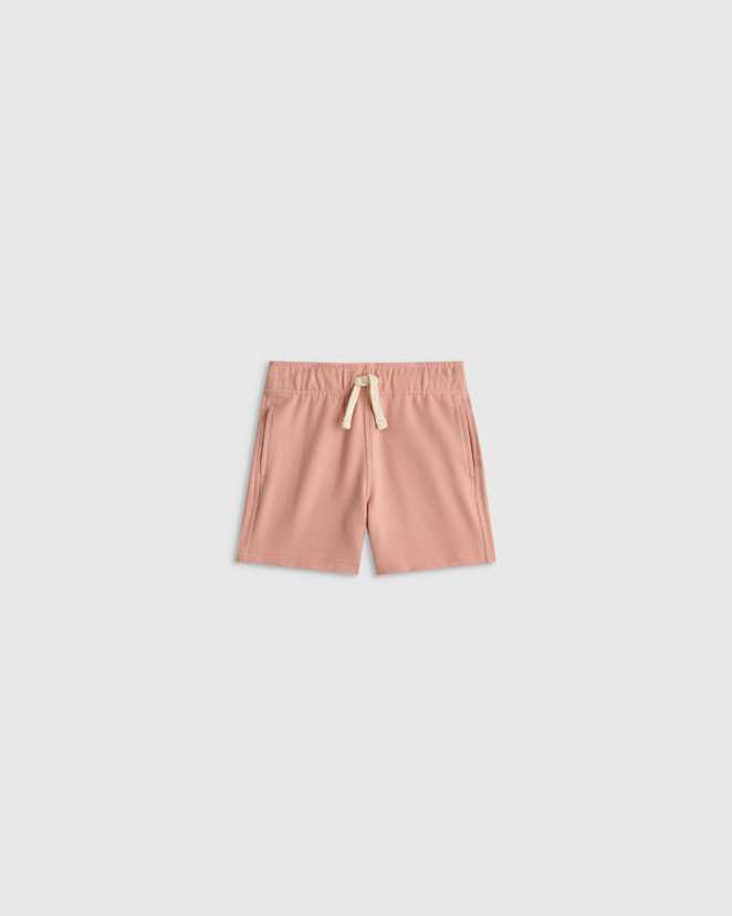 Pink Rose Organic Cotton French Terry Short
