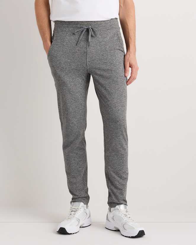 Heather Grey Flowknit Performance Pants