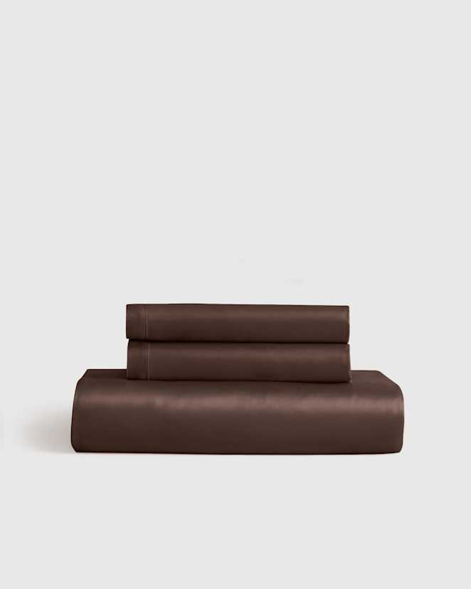 Espresso Bamboo Fitted Sheet Set